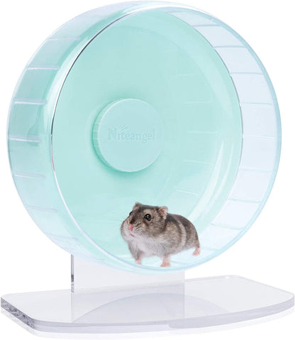 Niteangel Super-Silent Hamster Exercise Wheels: Quiet 10 Inch Running Wheel | Can 10.6-13.4" Adjustable Height - No Bend Back Spinner Running for Dwarf Syrian Hamster Gerbils Mice or Other Small Animal19