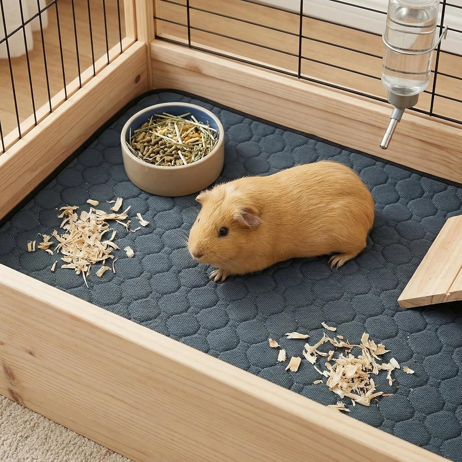 2-pcs-guinea-pig-cage-liners-washable-guinea-pig-pee-pads-waterproof-reusable-anti-slip-guinea-pig-bedding-fast-and-super-absorbent-pee-pad-for-small-animals-rabbit-hamster-rat