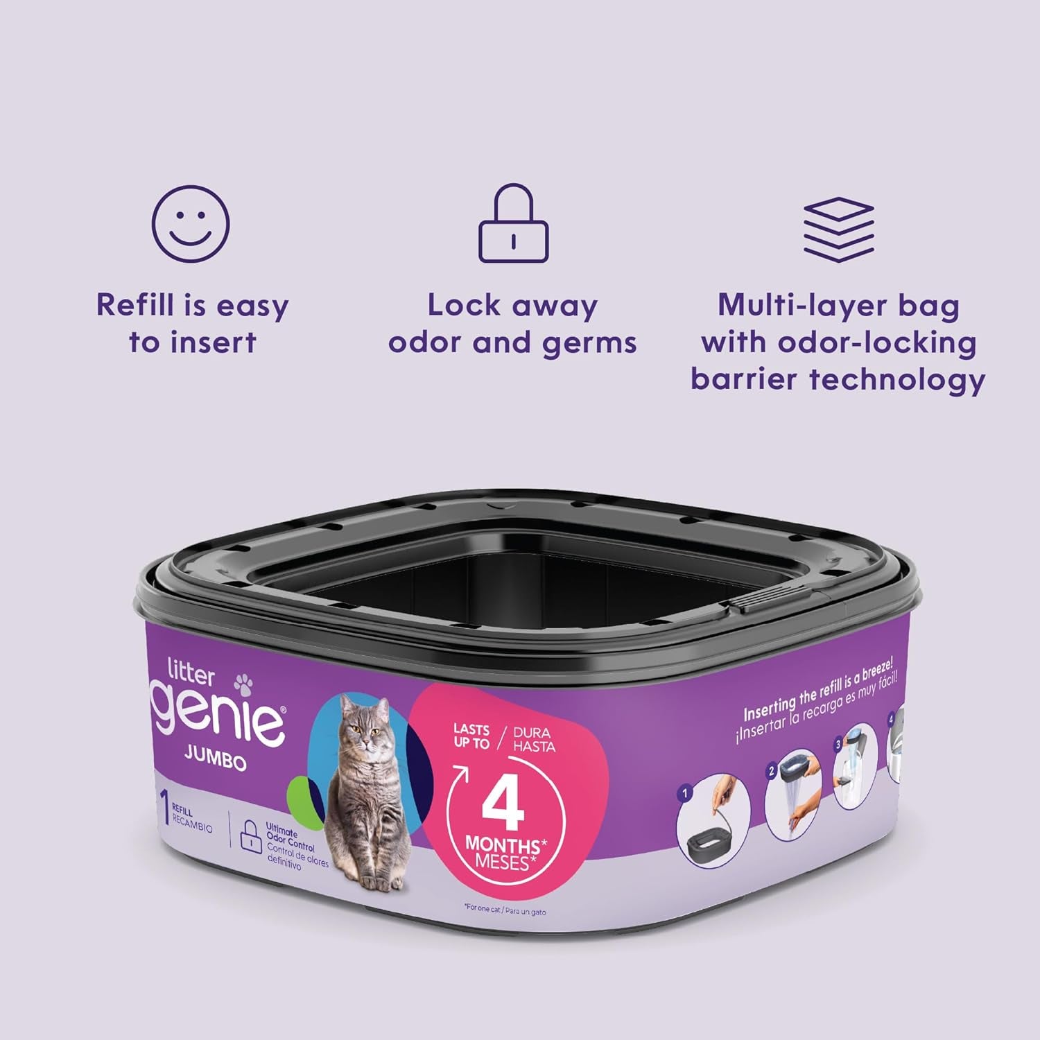 litter-genie-refill-bags-jumbo-2-pack-56-total-ft-up-to-8-months-of-supply-in-2-cartridges-ultimate-odor-control-cat-litter-bags