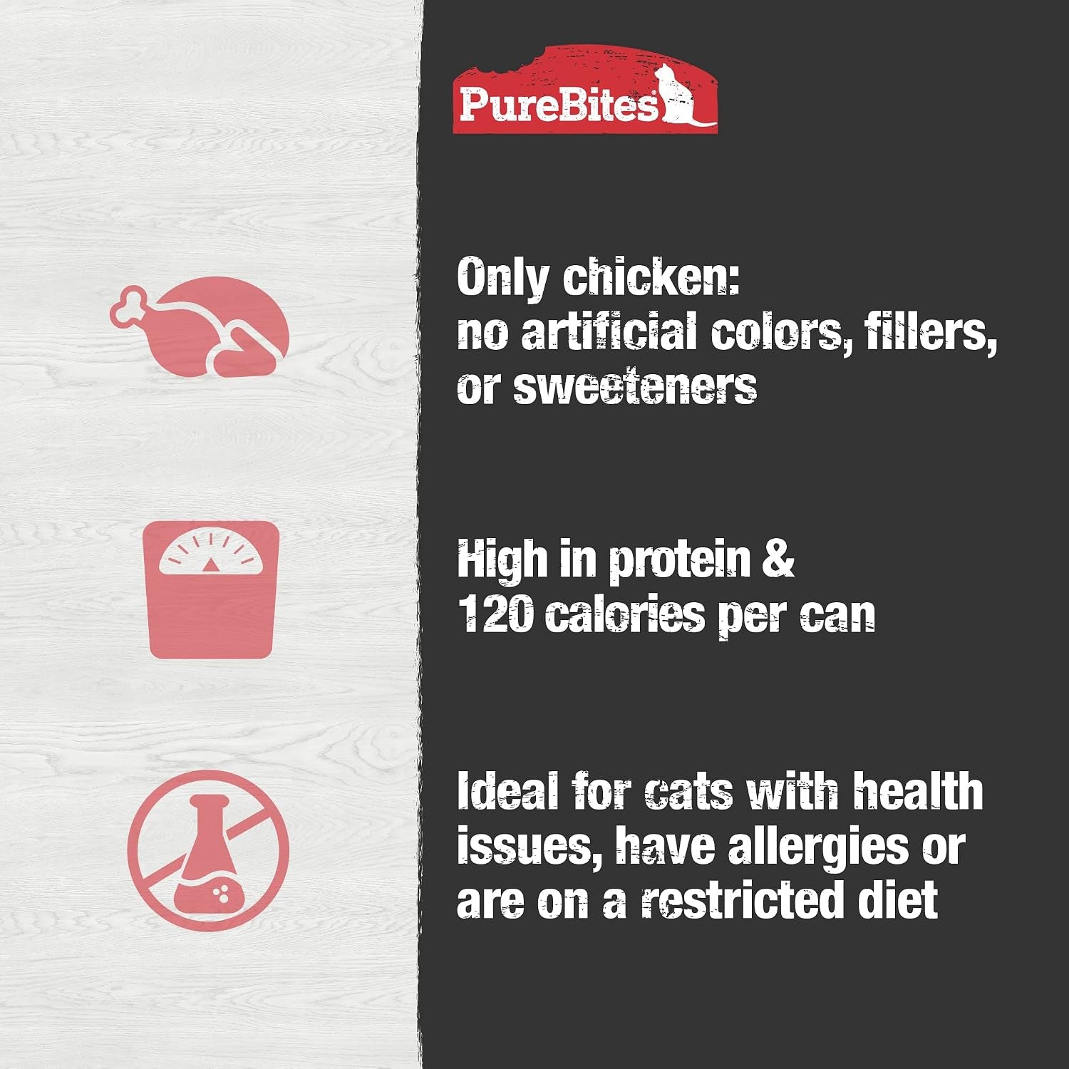 purebites-100-pure-chicken-pate-cat-treat-2-5oz-can-only-1-ingredient-case-of-12