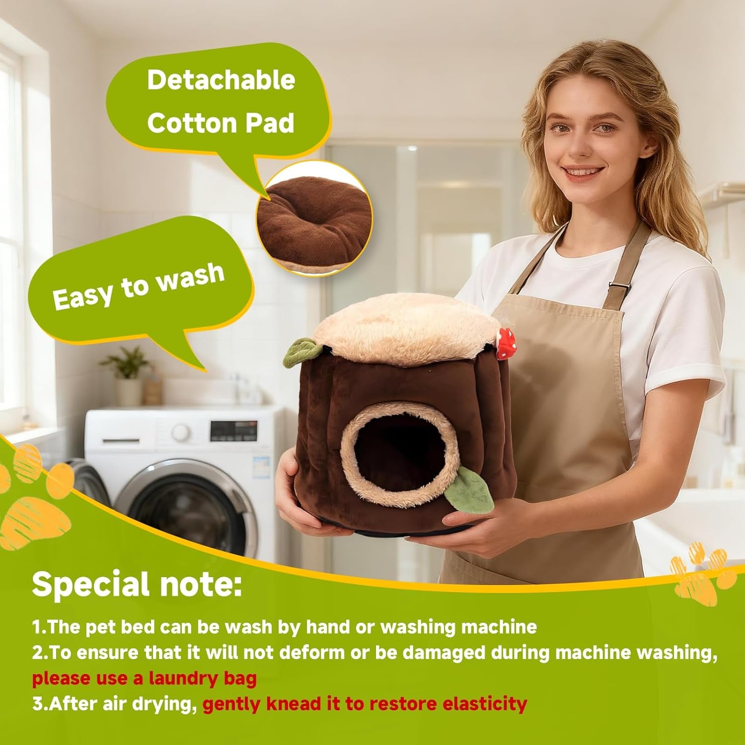 lyart-guinea-pig-hamster-bedding-or-hideout-for-mouse-mice-rat-ferret-bunny-fluff-bedding-bed-house-cage-accessories-dwarf-rabbits-hedgehog-bearded-dragon-warm-bedding-winter-nest-cave-washable2-l