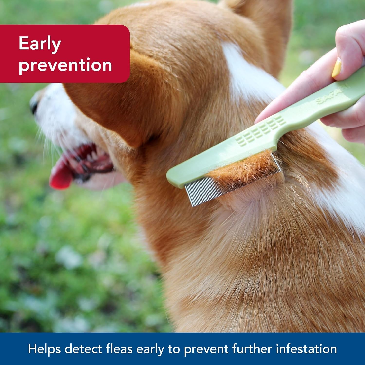 coastal-pet-safari-double-row-comb-helps-dry-skin-for-flea-prevention-and-detection-in-pets-with-short-and-long-hair