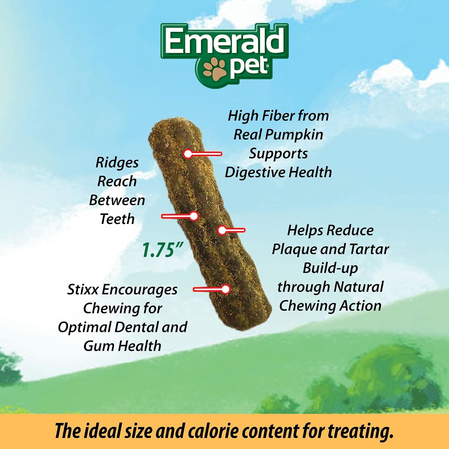 emerald-pet-grain-free-chicken-cat-dental-treats-crunchy-dental-sticks-for-cats-to-clean-teeth-reduce-plaque-tartar-freshen-breath-pumpkin-for-digestive-health-natural-cat-chews-3-6-oz