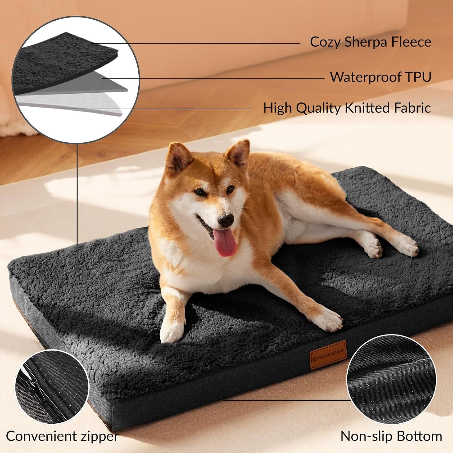 patas-lague-orthopedic-dog-bed-large-sized-dog-36x24-soft-waterproof-egg-crate-foam-medium-pet-crate-beds-mat-with-removable-washable-cover-and-non-slip-bottom-black