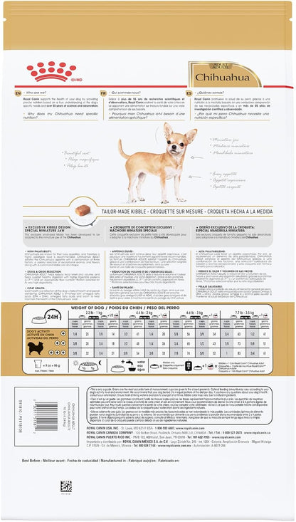 ROYAL CANIN Breed Health Nutrition Chihuahua Adult Dry Dog Food, 2.5 Lb Bag | Breed Specific Nutrition, Supports Healthy Digestion, Small Kibble Size for Tiny Jaws, Ideal Weight Maintenance3