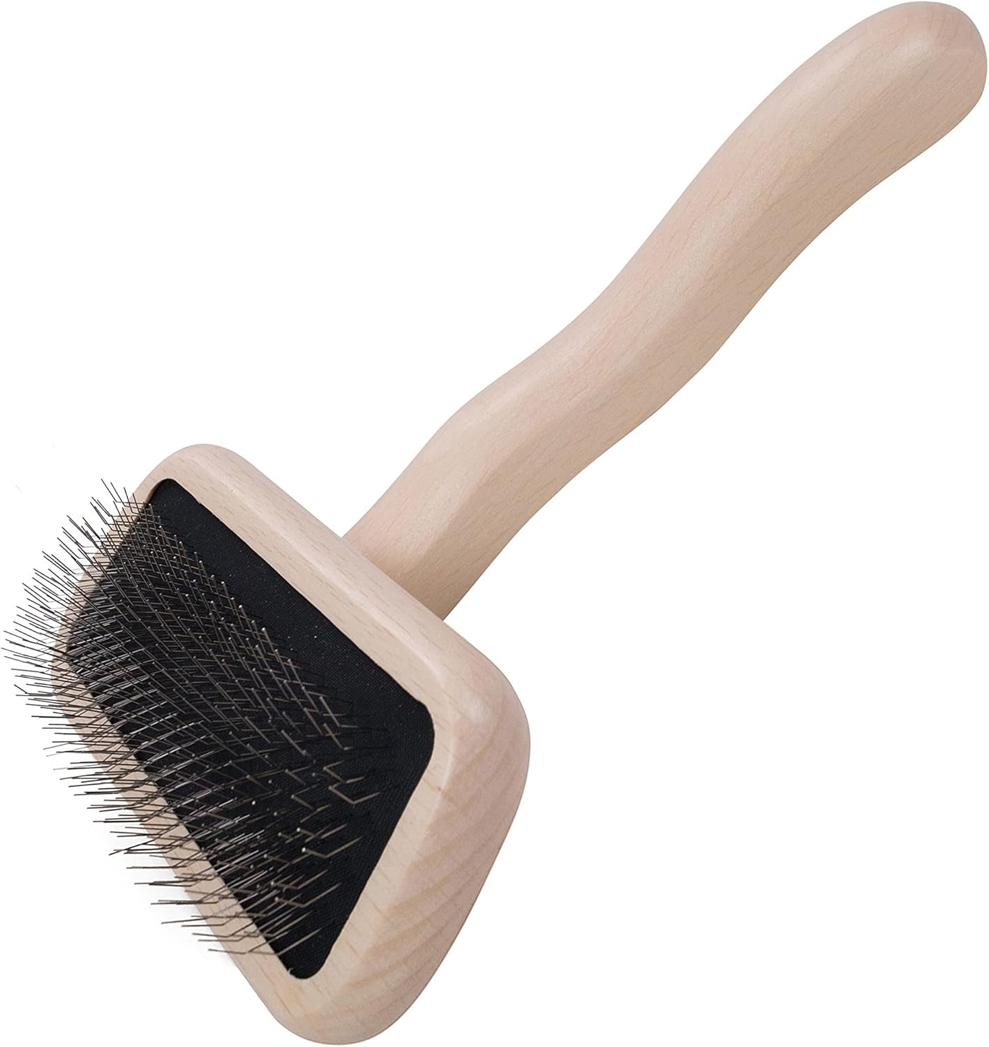 chris-christensen-big-g-dog-slicker-brush-for-dogs-goldendoodles-labradoodles-poodles-groom-like-a-professional-fluff-detangle-style-saves-time-energy-coral-large