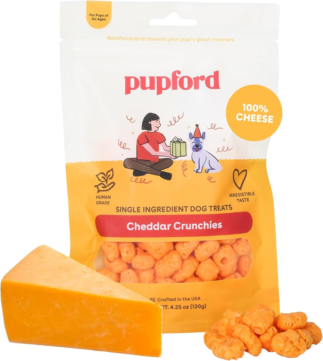pupford-cheese-crunchies-all-natural-healthy-freeze-dried-single-ingredient-treat-for-dogs-puppies-cheddar-7-oz