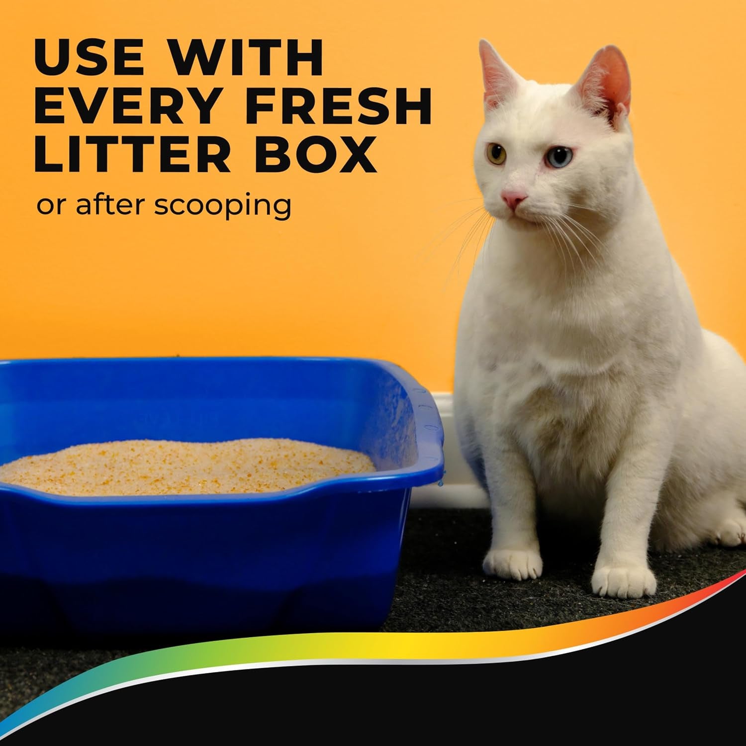 arm-hammer-health-iq-cat-litter-additive-10-oz-color-changing-health-indicators-urine-ph-monitoring-works-with-most-litter