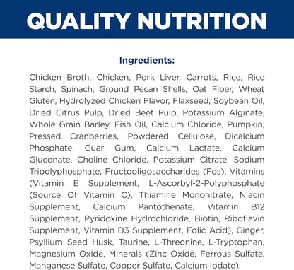 Hill'S Prescription Diet GI Biome Digestive/Fiber Care Wet Dog Food | #1 Veterinarian Recommended, Chicken & Vegetable Stew, 12.5 Oz. Cans, 12-Pack7