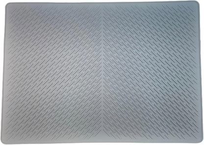 Multiuse Silicone Pet Mat for Cats Dogs Waterproof Nonspill Dog Litter Mat Feeding Mat Dog Bowl Mat with Raised Edges1