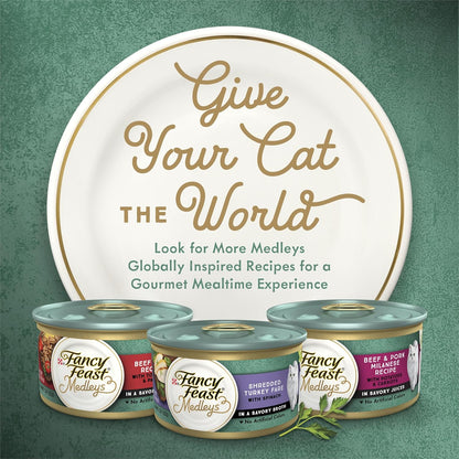 Fancy Feast Purina Medleys White Meat Chicken Wet Cat Food, 3 Oz, 30-Pack8