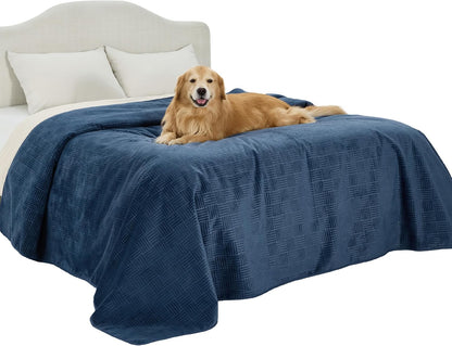Bedsure Waterproof Couch Cover for Dogs Washable - Waterproof Blanket for Large Dogs Couch Sofa Bed Cozy, Lightweight Furniture Protector for Pet Cat Quick Drying, Ash Grey, 52X82In10