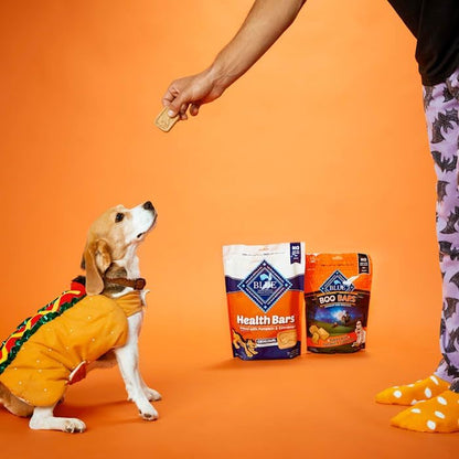 Blue Buffalo Health Bars Pumpkin & Cinnamon Crunchy Dog Biscuits, Oven-Baked with Pumpkin & Natural Ingredients, Healthy Dog Treats with No Artificial Flavors or Preservatives, 16 Oz.2