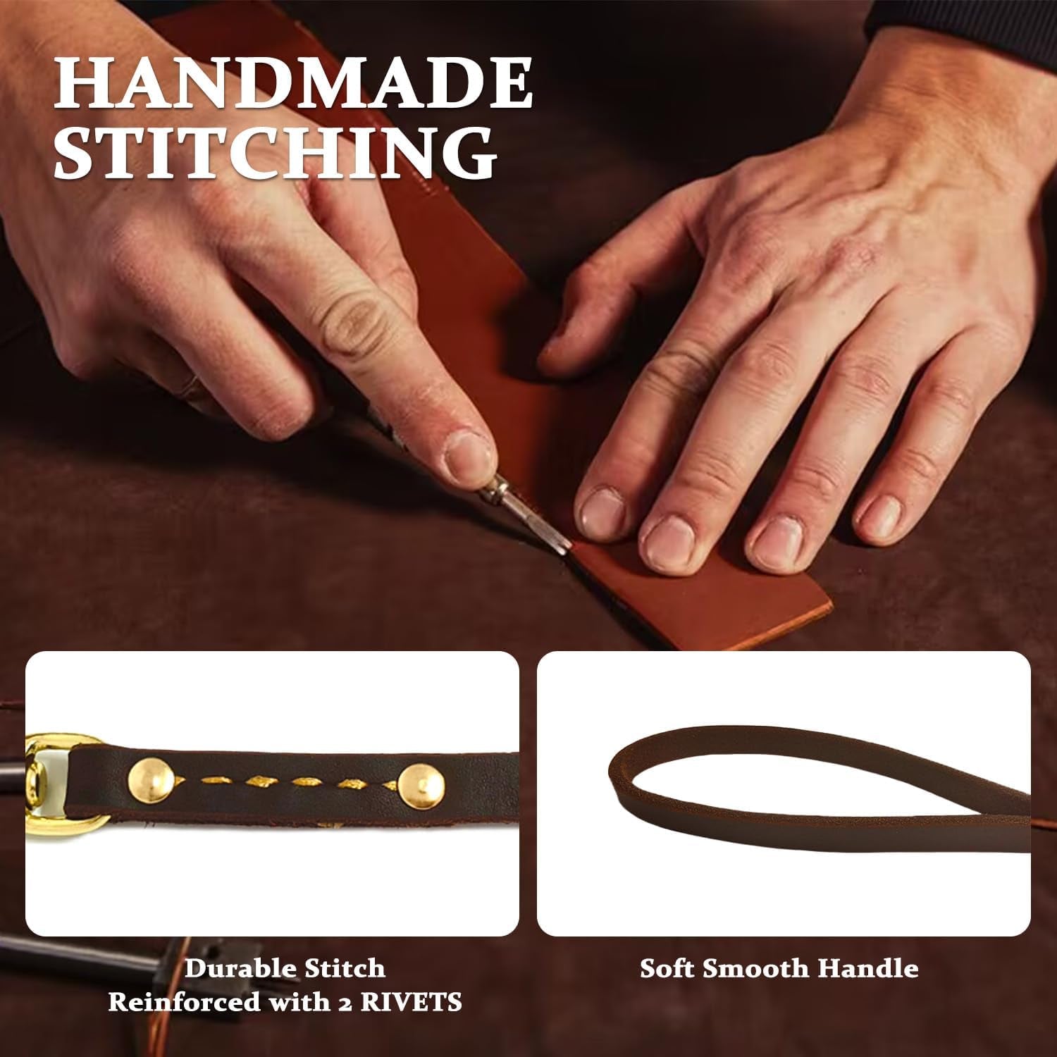 leather-dog-leash-6-ft-x-1-2-inch-heavy-duty-genuine-leather-dog-training-leash-soft-and-strong-leather-leash-for-small-and-medium-dogs-brown