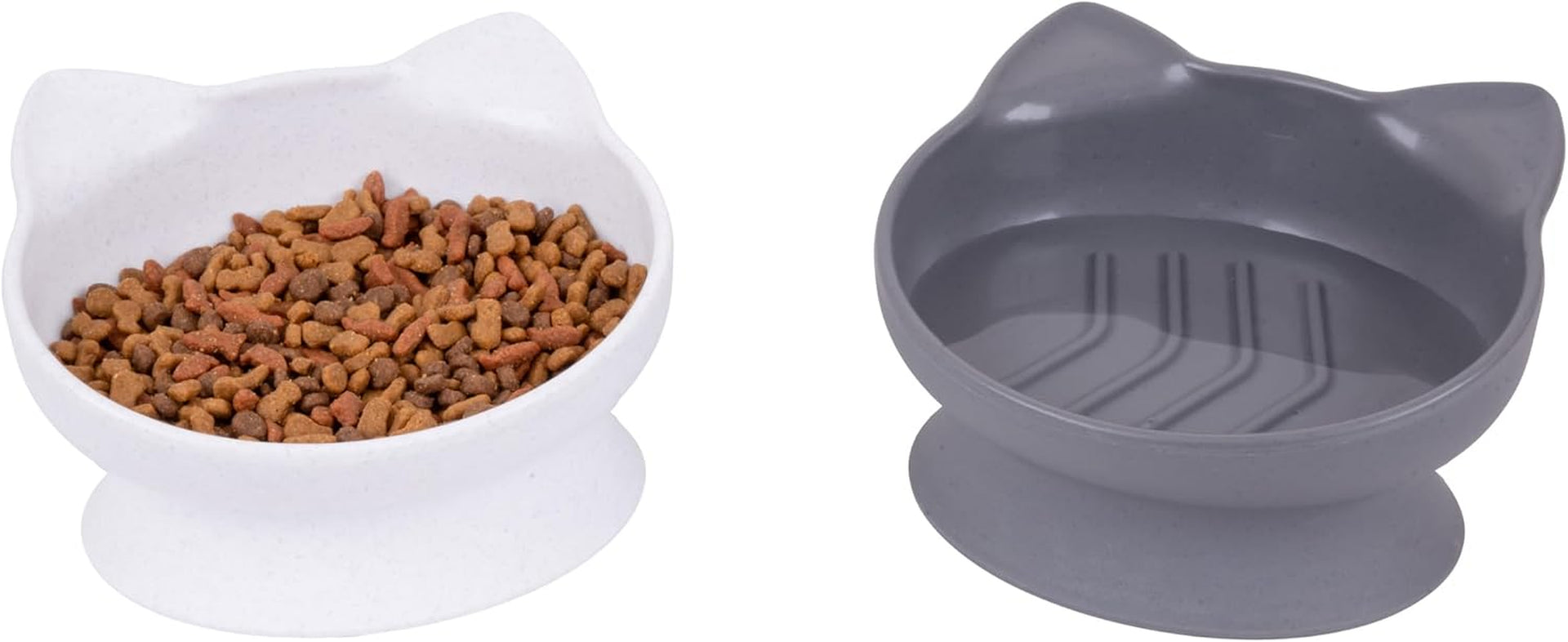 kitty-city-elevated-cat-bowls-set-of-2-whisker-friendly-raised-cat-food-water-dishes-modern-pedestal-design-dishwasher-safe-6-5-oz-each-white-gray