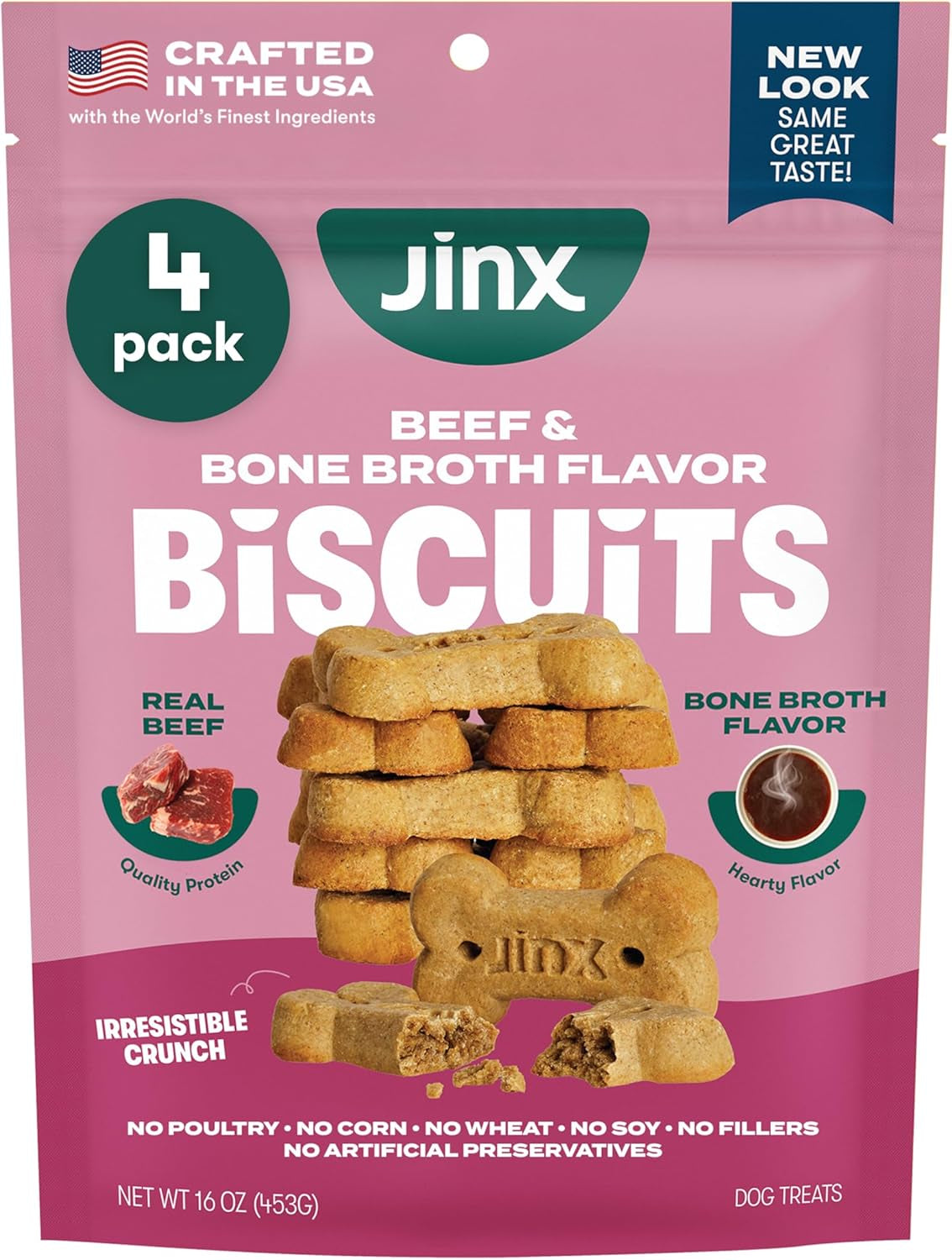 jinx-dog-biscuits-oven-baked-dog-treats-with-salmon-bone-broth-16oz-1-pack-crunchy-healthy-dog-treat-superfood-rich-with-real-salmon-dog-cookies-for-puppies-adults-senior-dogs
