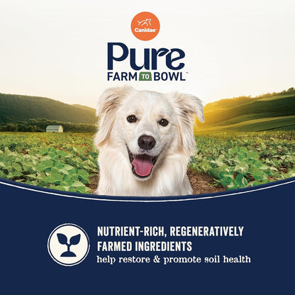 Canidae Pure Farm to Bowl Dry Dog Food - Balanced Nutrition for Adult Dogs - Limited Ingredient Formula - Grain, Wheat & Soy-Free - 22 Lb - Wild-Caught Salmon & Sweet Potato Recipe5