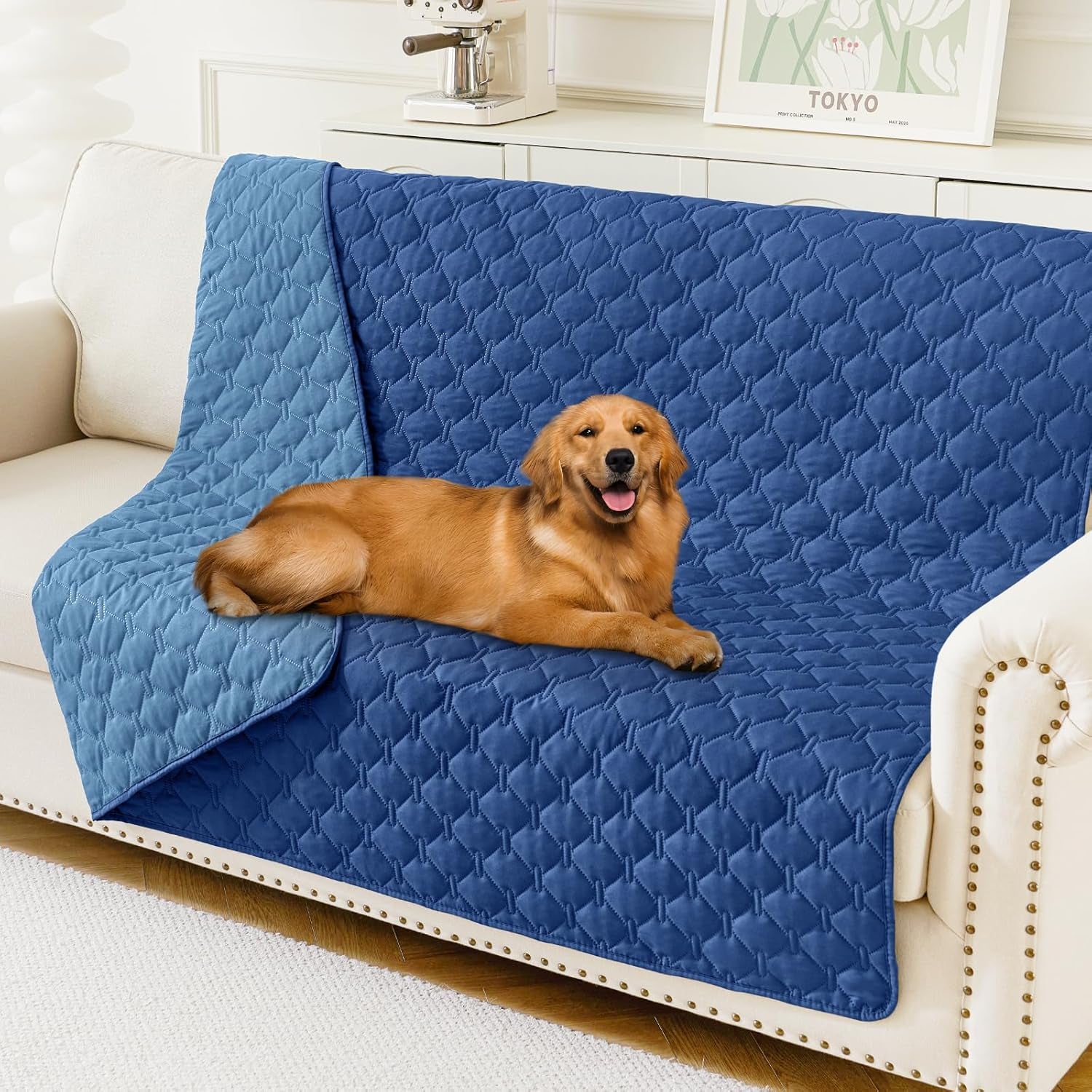 smiry-waterproof-dog-bed-cover-blanket-reversible-pet-blanket-soft-reversible-washable-leakproof-cats-dogs-couch-cover-for-sofa-couch-furniture-30x70-inch