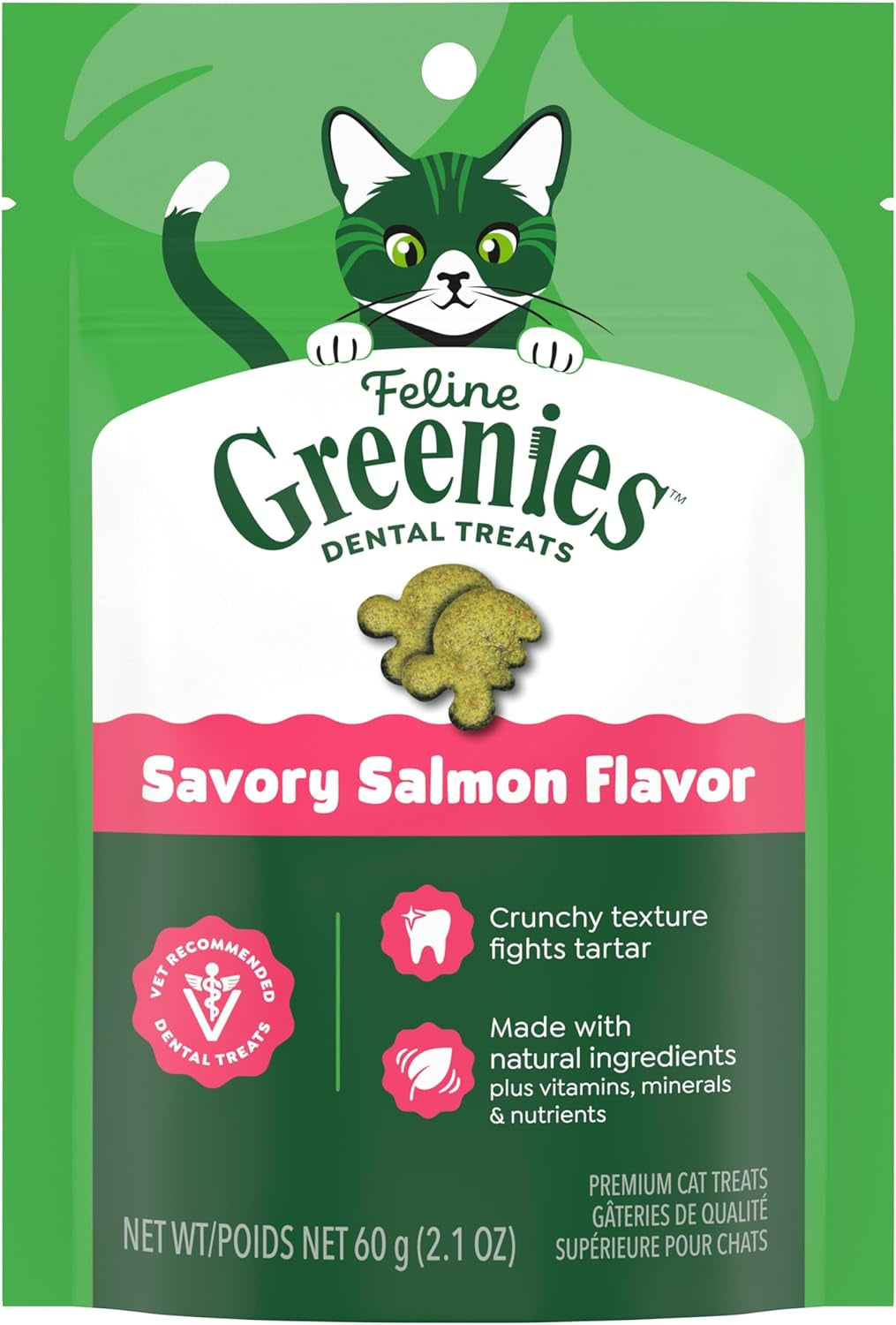 greenies-feline-natural-crunchy-dental-cat-treats-salmon-flavor-21-oz-1-vet-recommended-clinically-proven-oral-care-36-less-tartar-in-28-days-cleans-to-gumline-natural-ingredients