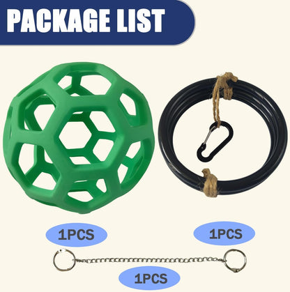 Snake Enrichment Toys Ball,Jungle Gym Ball and Enrichment Rings for Small Ball Python Corn Snakes,Reptiles Climbing Toy,Snake Exploring&Climbing Accessories3