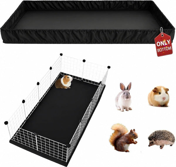 Pjyucien C&C Cage Bottom 24"X48", Easy to Install | Use as Top, Use as Bottom and Top Set, Protect Floor, Saves Time and Effort,For Guinea Pig and Other Small Animals1