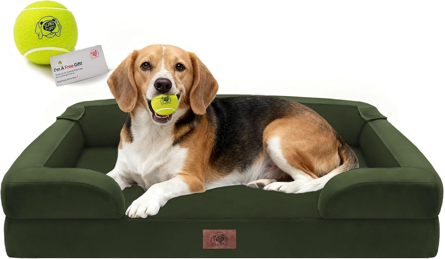 waterproof-orthopedic-dog-bed-for-extra-large-sized-dogs-memory-foam-pet-bed-sofa-with-bolster-dog-couch-with-washable-cover-non-slip-bottom-42x30-inch-grey