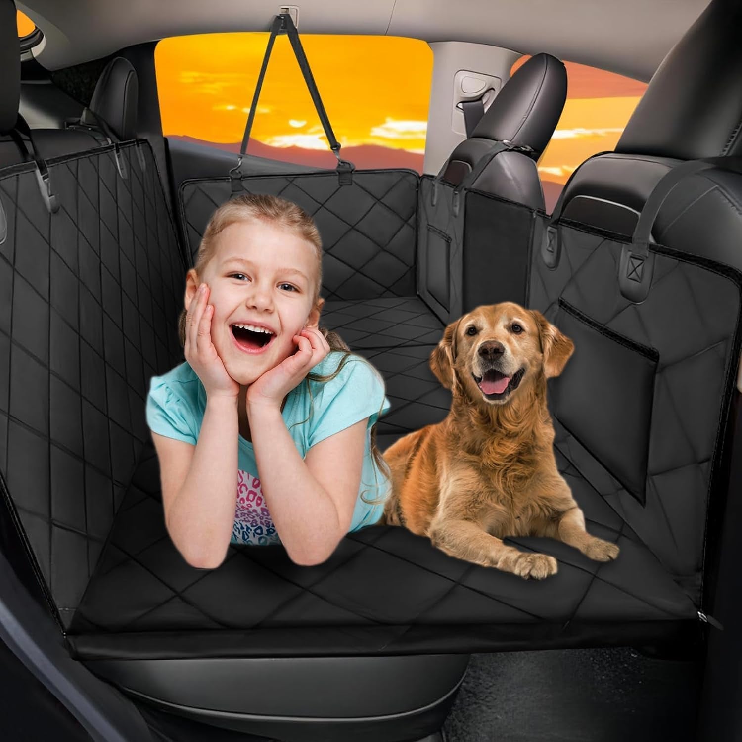 back-seat-extender-for-dogs-large-space-dog-car-seat-cover-hard-bottom-holds-420lbs-sturdy-backseat-extender-for-dogs-upgraded-waterproof-pet-car-bed-dog-hammock-for-car-suv-truck-black