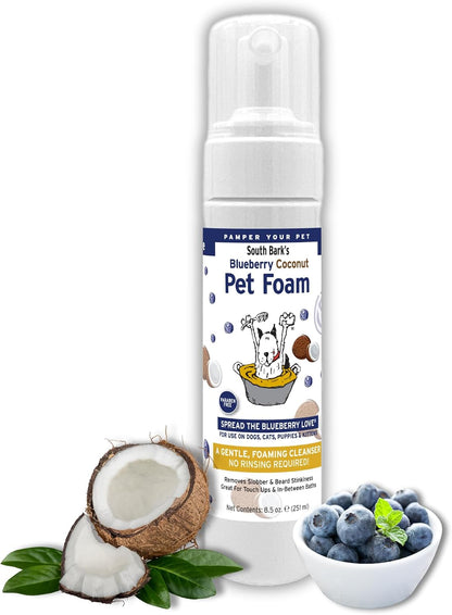 South Bark'S Blueberry Facial® Pet Shampoo 12 Oz. | Brightener & Tear Stain Remover | Long-Lasting Odor Eliminator | Cruelty-Free | Paraben-Free | Made in the USA10