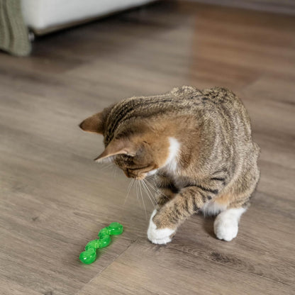 Petstages Orkakat Wiggle Worm Dental Catnip Cat Chew Toy8