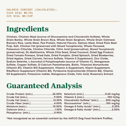 Nutro Ultra Weight Management Dry Dog Food, Chicken, Lamb & Salmon, 30 Lb | Non-Gmo, Tailored Protein & Fat for Weight Loss, 14 Superfoods, Essential Antioxidants, No Corn, Wheat, or Soy, Omega 3 & 67