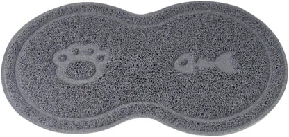 Hemobllo Pet Litter Mat Pet Food Tray Cat Mat Pet Food Containers Pet Water Bowl Pet Food Mats Litter Mats Extra Large Easy Clean Cat Litter Mat Dog Pads Extra Large Floor Mat Cats and Dogs1
