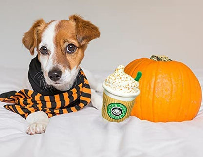 Nestpark Parody Star Pups Coffee Dog Toy Pup'Kin Spice Latte - Funny Plush Squeaky Crinkle Dog Toys for Medium, Small and Large for Dog Birthday5