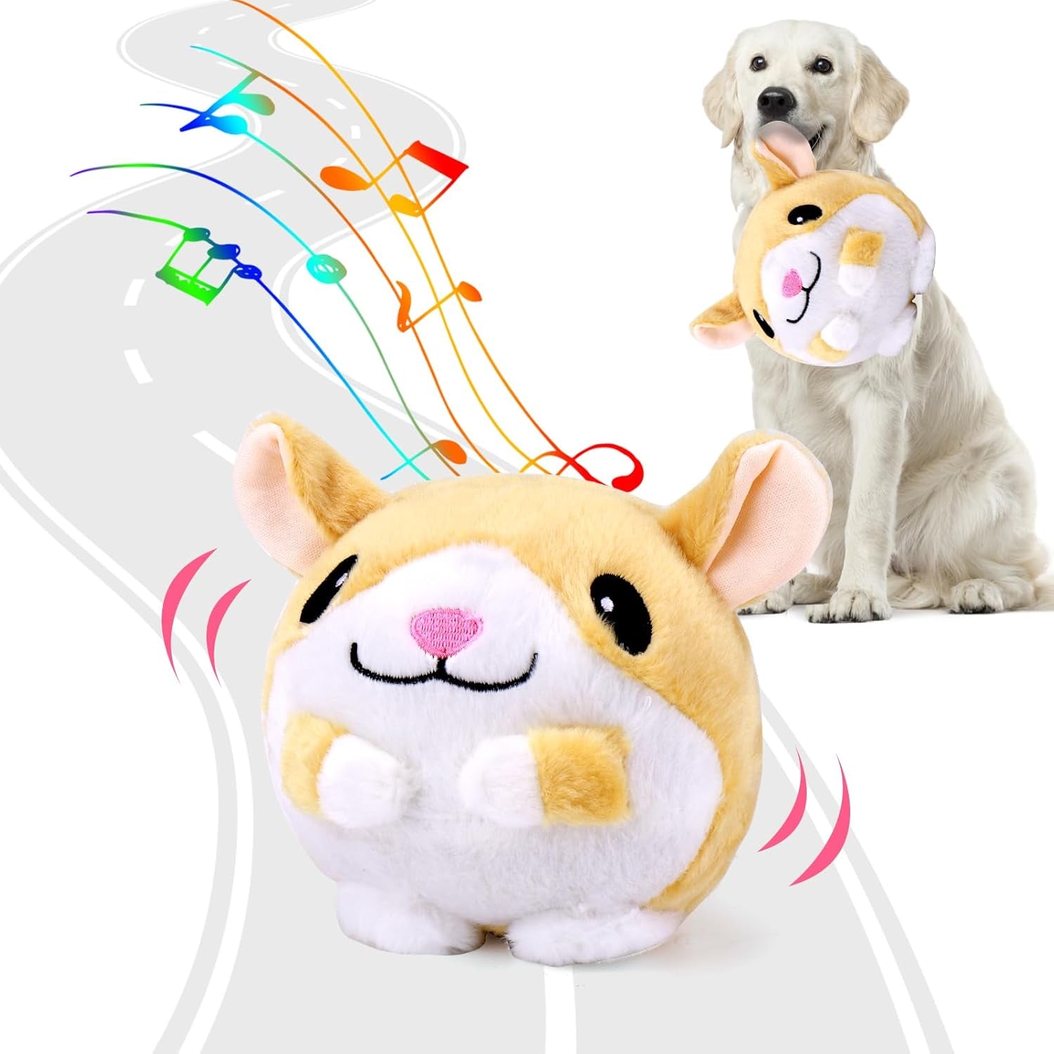 baborui-interactive-dog-toys-pig-jumping-squeaky-dog-toys-with-recording-and-music-modes-rechargeable-moving-dog-chew-toys-for-small-medium-large-dogs-to-keep-them-busyblue-pig