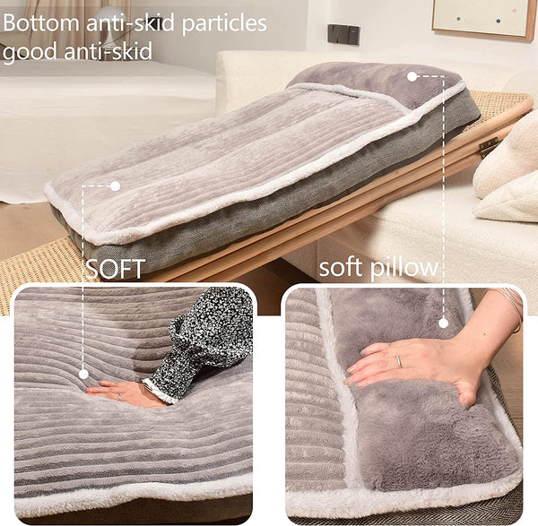 WINDRACING Large Dog Bed with Pillow for Crate Kennel, Sofa Dog Bed, Super Soft Pet Bed for Medium, Jumbo, Furniture6