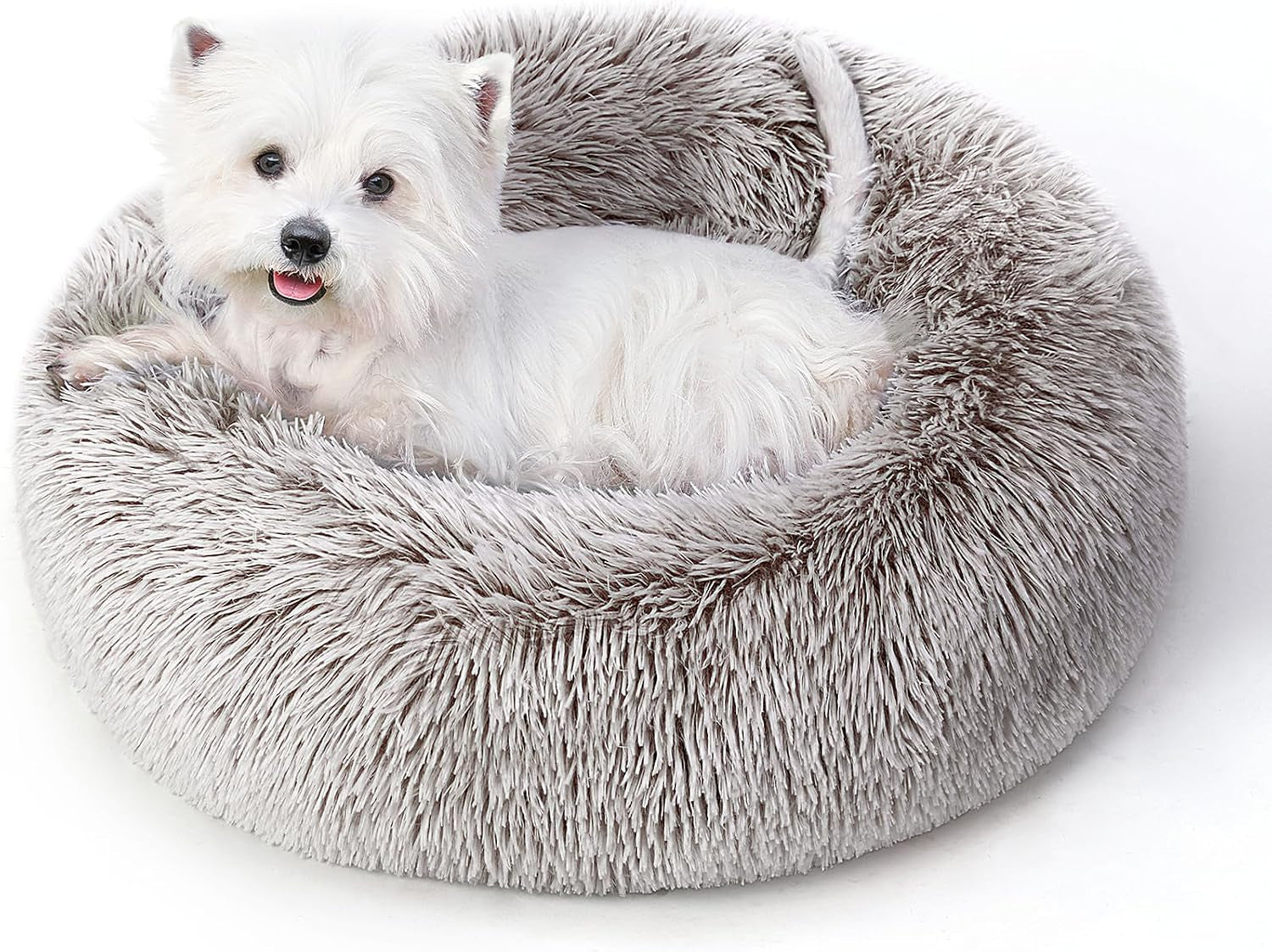 calming-round-dog-bed-cat-bed-for-indoor-cats-medium-size-washable-anti-slip-anti-anxiety-donut-dog-beds-for-small-dogs-cats-fluffy-plush-soft-dog-bed20-inch-light-grey