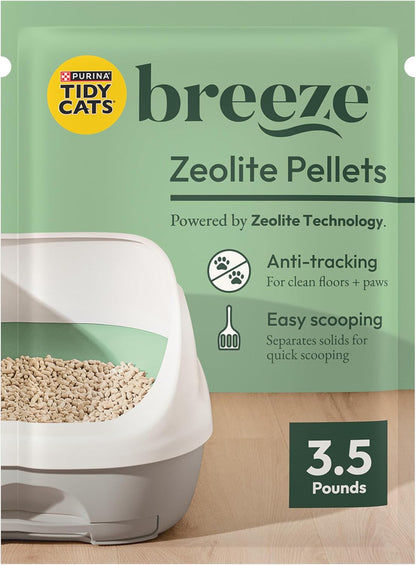Purina Tidy Cats Litter Pellets, Breeze Refill Litter Pellets in Recyclable Box - (6) 3.5 Lb. Bags1