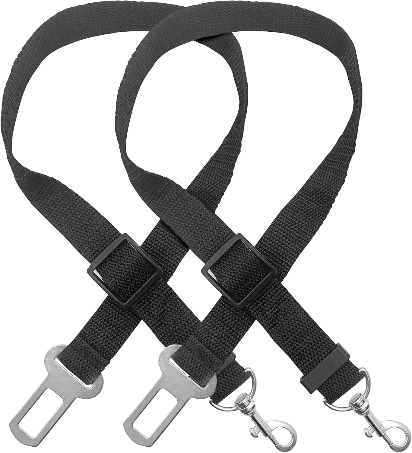 2-pack-adjustable-dog-car-seat-belt-heavy-duty-nylon-pet-safety-leash
