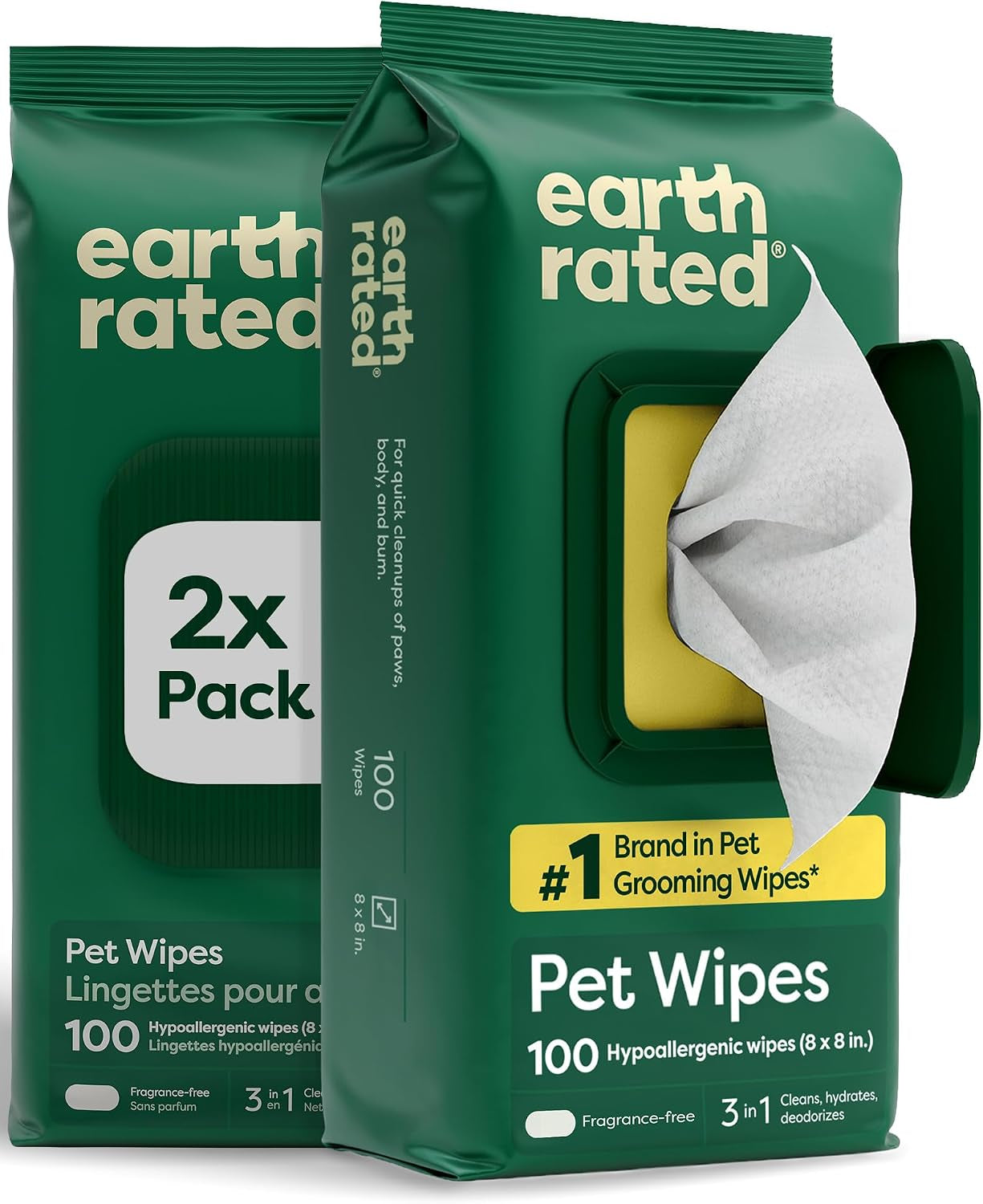 earth-rated-dog-wipes-for-paws-butt-deodorizing-unscented-100ct-hypoallergenic-3-in-1-cleaning-and-hydrating-for-grooming-paws-body-and-butt