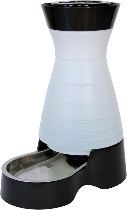 Petsafe Healthy Pet Water Station, 320 Oz, Stainless Steel Bowl, Large | Gravity-Fed Pet Water Fountain Keeps Cats or Small Dogs Hydrated, Stainless Steel Bowl Is Dishwasher Safe1