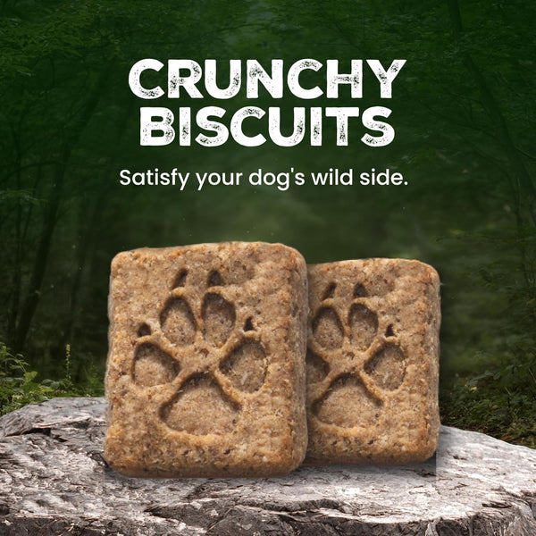 Blue Buffalo Wilderness Salmon Crunchy Dog Biscuits, Grain-Free, 24 Oz | Real Salmon #1 Ingredient, High Protein Dog Treats, No Artificial Preservatives6