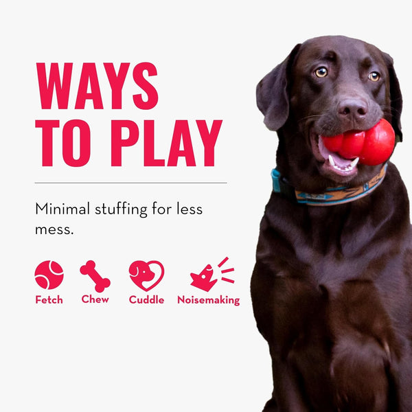 KONG Wild Knots Bears - Durable Dog Toys with Internal Knotted Ropes and Minimal Stuffing for Less Mess (Assorted Colors) (Medium/Large)5