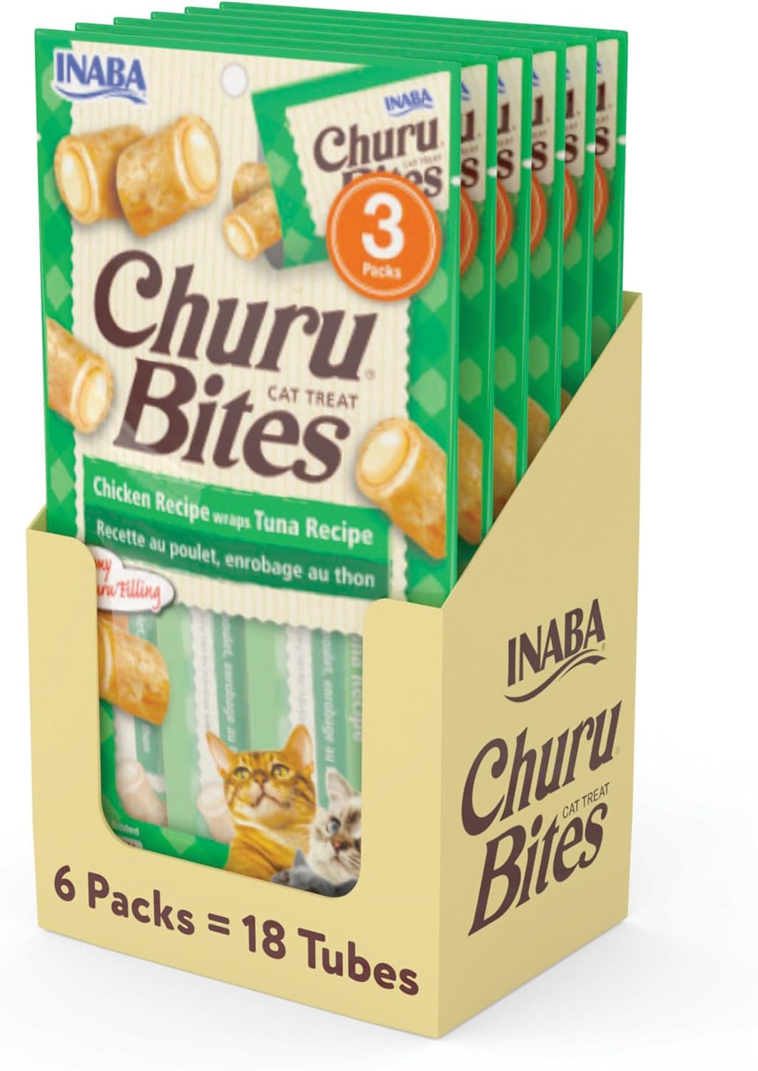 inaba-churu-bites-soft-chewy-cat-treats-chicken-18ct-immune-support-72-moisture-low-calorie-pill-friendly-center-grain-free-preservative-free-18-x-0-35-oz-tubes