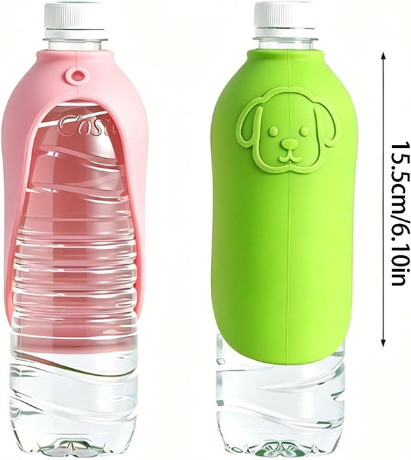 Portable Dog Water Bottle Dispenser with Silicone Bowl, Leak Travel Pet Water Feeder for Outdoor Walking Hiking, Small Dogs3