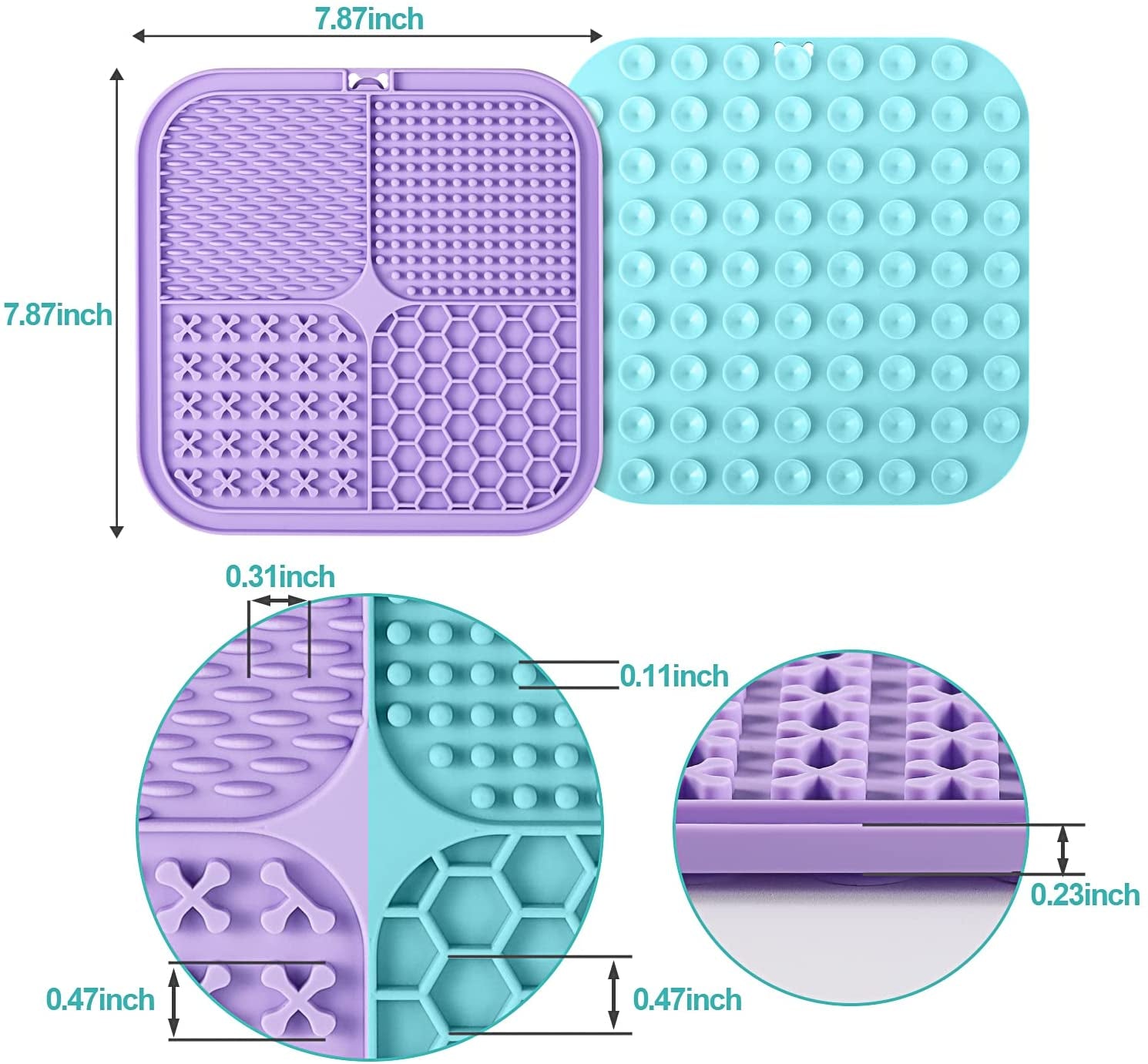 lukito-lick-mat-for-dogs-cats-2-pack-with-suction-cups-dog-lick-mat-for-anxiety-relief-dog-toys-to-keep-them-busy-peanut-butter-licking-pad-for-boredom-reducer-perfect-for-bathing-grooming