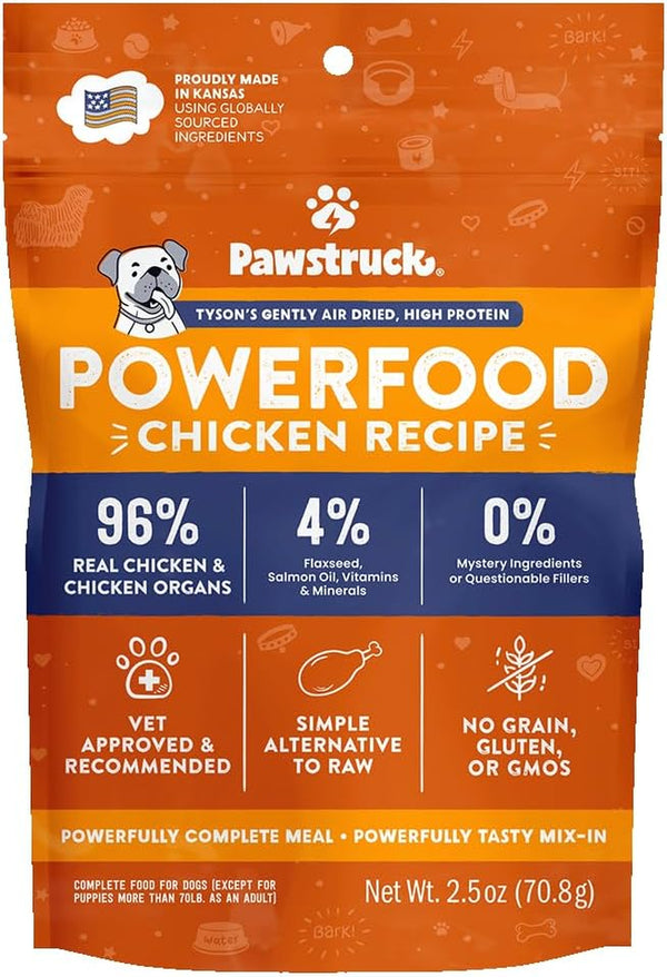 Pawstruck Air Dried Dog Food with Real Beef, Grain-Free, Made in USA, Non-Gmo & Vet Recommended, High Protein Limited Ingredient Full-Feed for All Breeds & Ages, 2Lb Bag18