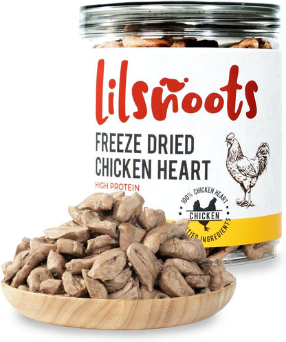 Freeze Dried Chicken Dog Treats Cat Treats, Single Ingredient Raw Chicken Pettreats, Training Treats, Food Meal Topper, Rawhide Free Freeze Dried Chicken High Protein, 5.6Oz9