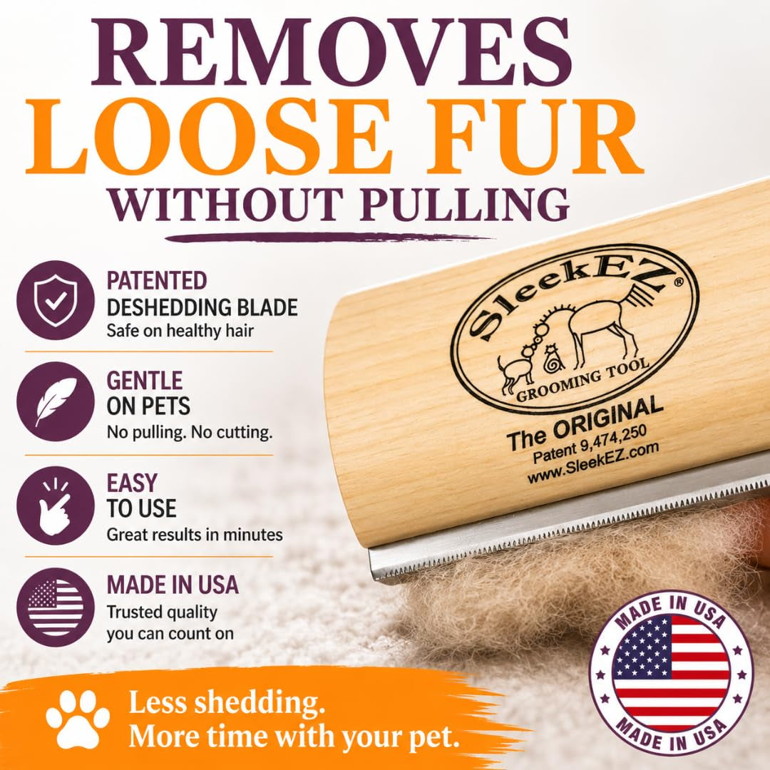 sleekez-dog-brush-for-shedding-patented-deshedding-dog-brush-pet-hair-remover-for-short-medium-long-coats-made-in-usa-5-inch