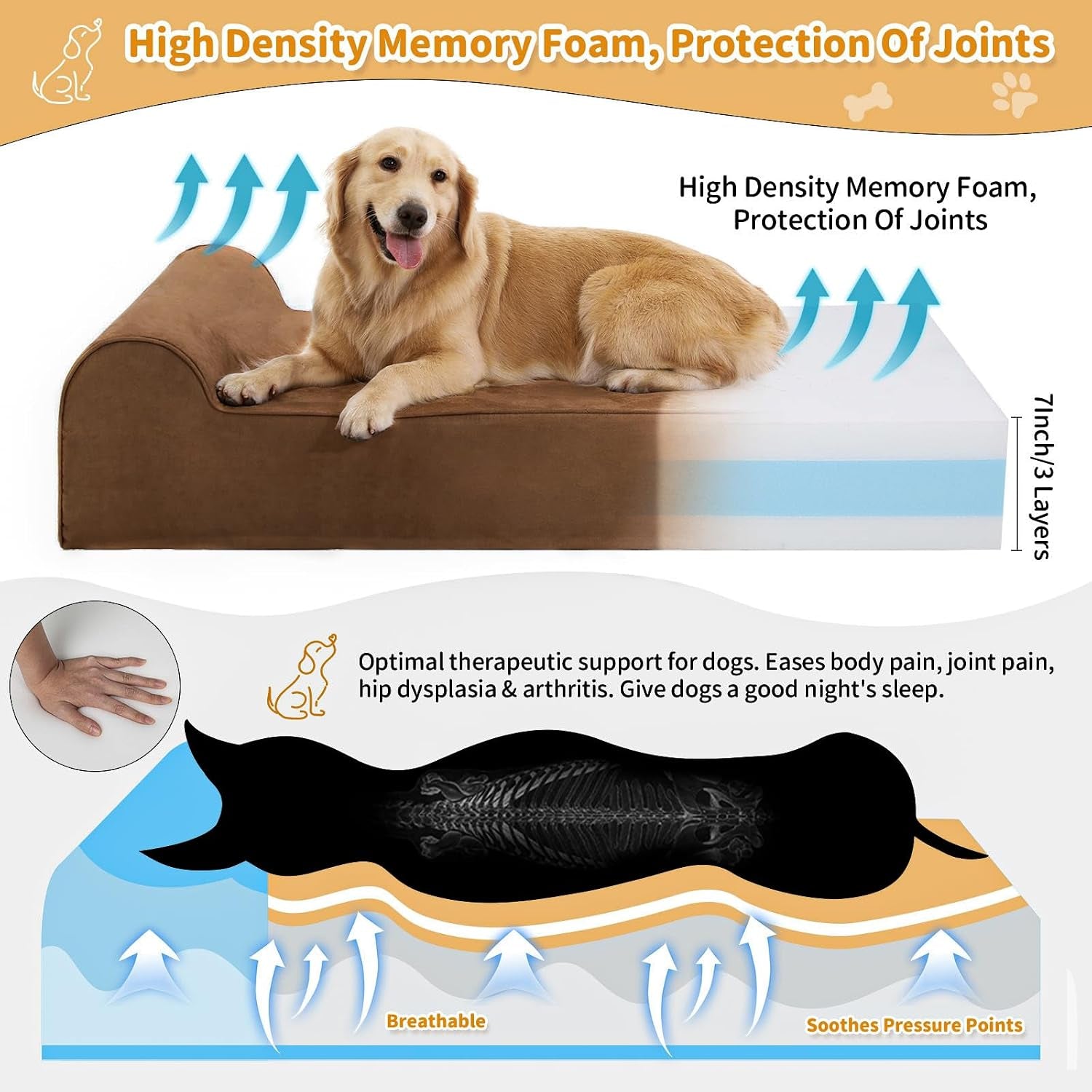 rainmr-orthopedic-dog-beds-for-large-dogs-7-memory-foam-dog-beds-with-waterproof-liner-durable-microsuede-cover-removable-and-washable-nonskid-bottom-60x48x7-xxl-chocolate