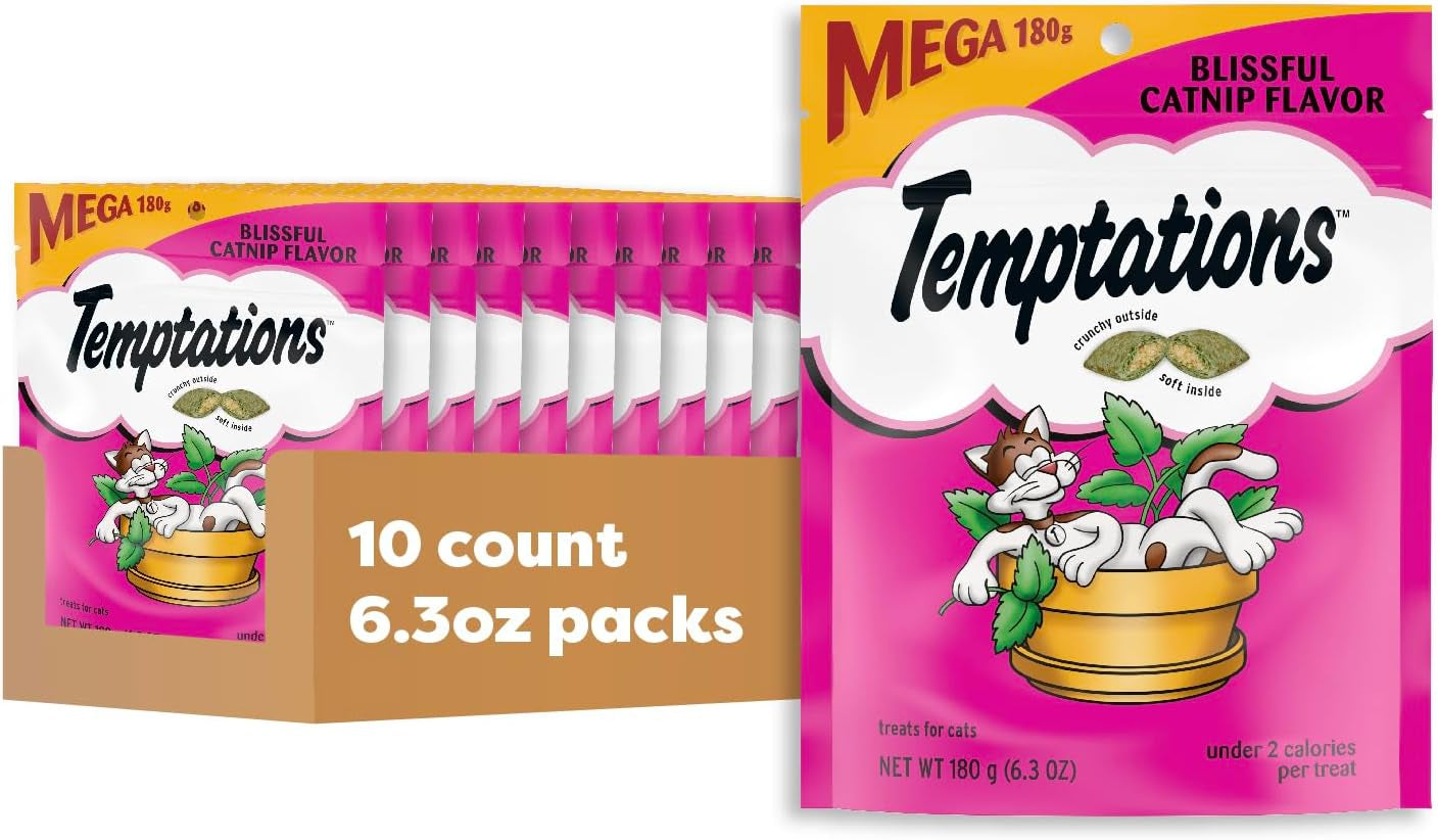 temptations-classic-crunchy-cat-treats-blissful-catnip-16-oz-under-2-calories-per-treat-crunchy-outside-soft-inside-resealable-tub-snack-or-food-topper-100-complete-balanced