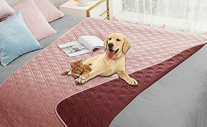 Ameritex Waterproof Dog Bed Cover Pet Blanket for Furniture Bed Couch Sofa Reversible90